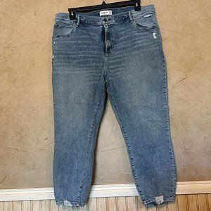 Abercrombie & Fitch Super Skinny Ankle High Rise Jeans 35 / 20 short
